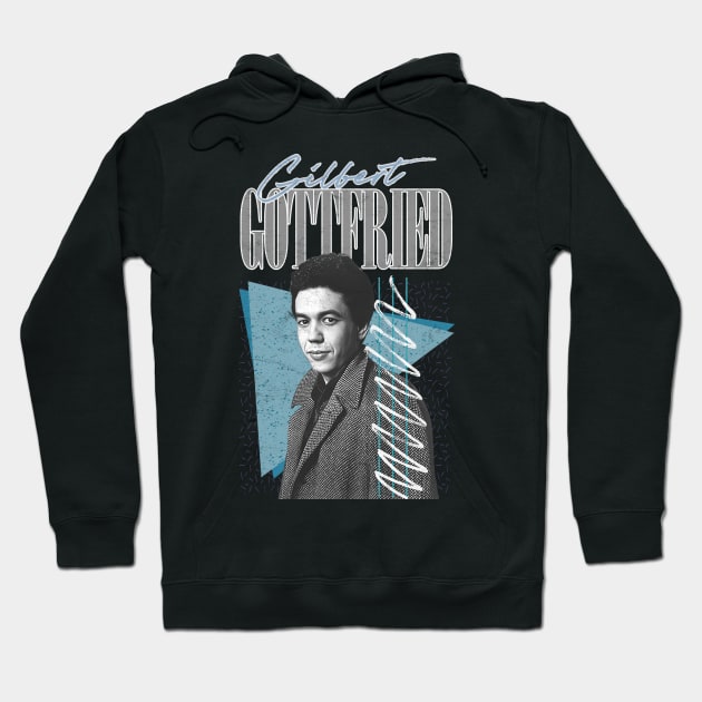 Gilbert Gottfried /// Retro Fan Art Design Hoodie by DankFutura